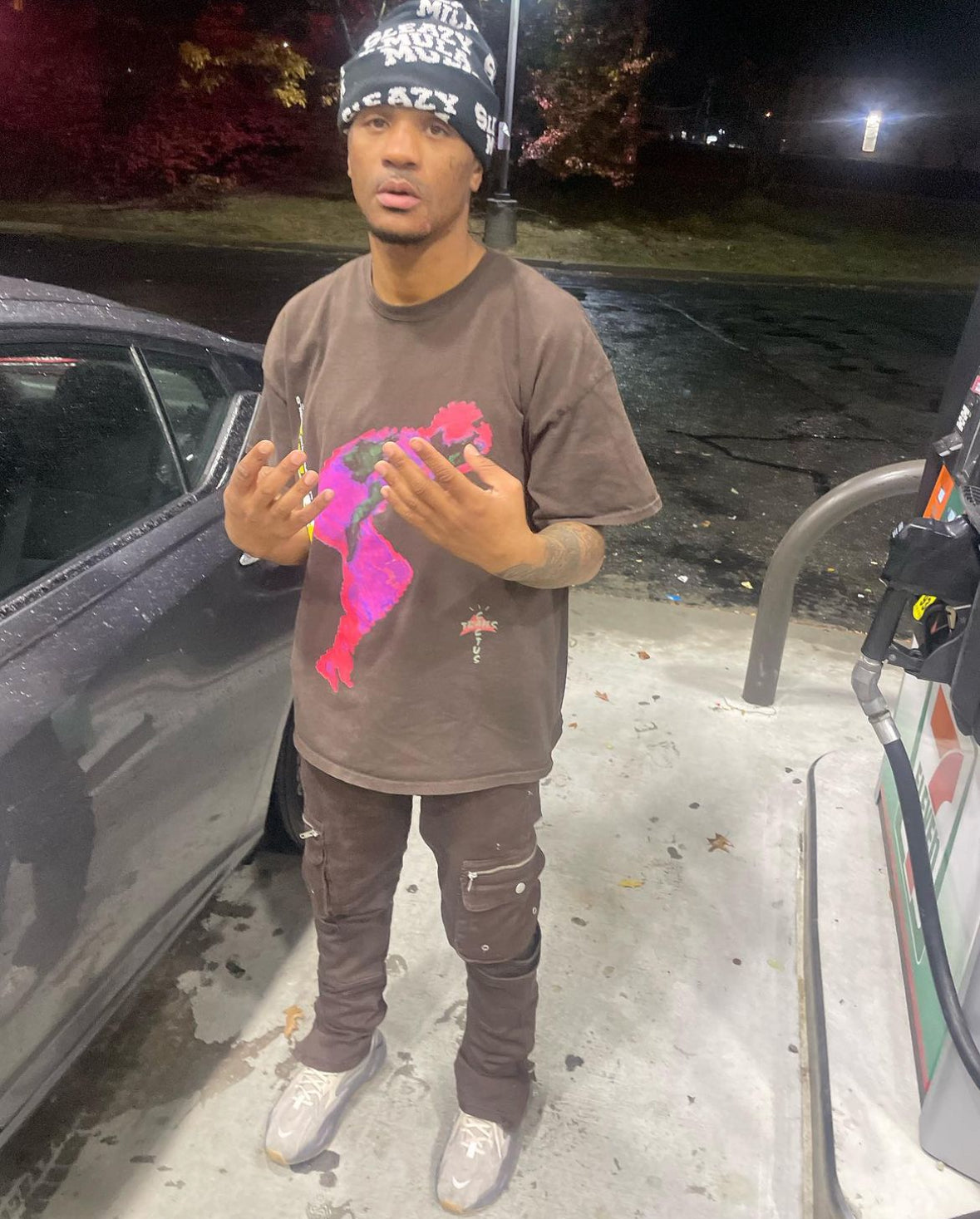 $M ALL OVER BEANIE