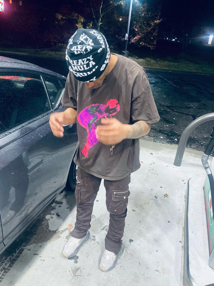 $M ALL OVER BEANIE