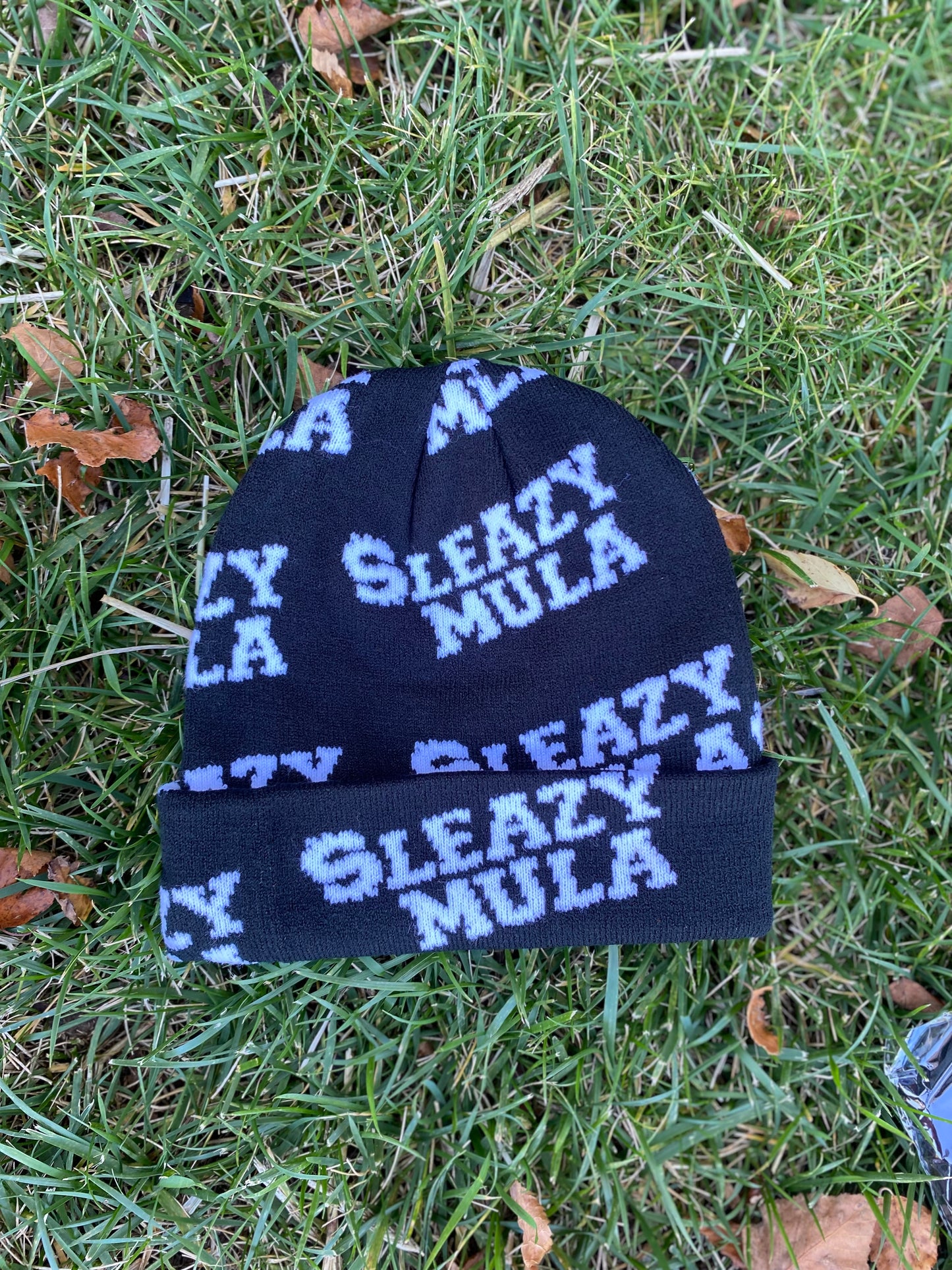 $M ALL OVER BEANIE
