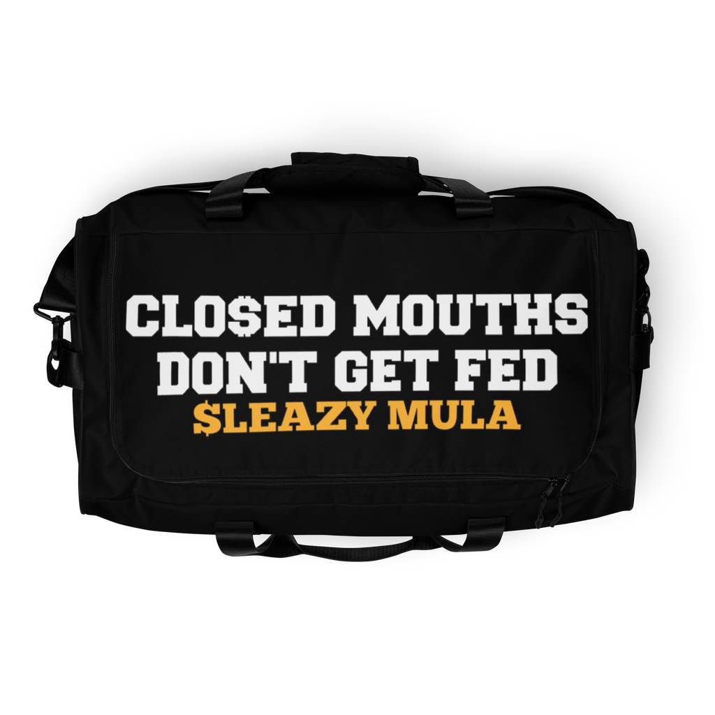 $LEAZY MULA BRANDED DUFFLE